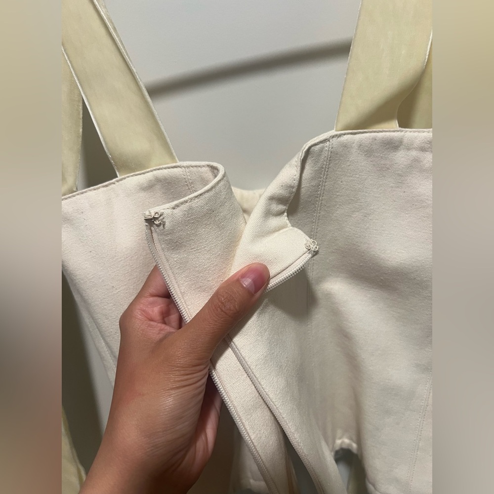 🛑SOLD🛑 Orseund Iris Canvas Bustier Tie Top - Picture 12 of 12